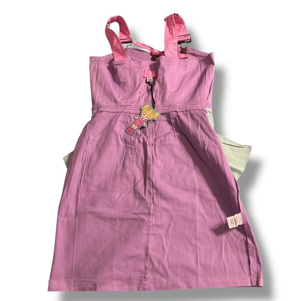 Polly Pocket Mini Dress S Pastel Purple Mint Y2K Revival 90s Nostalgia - Picture 10 of 10